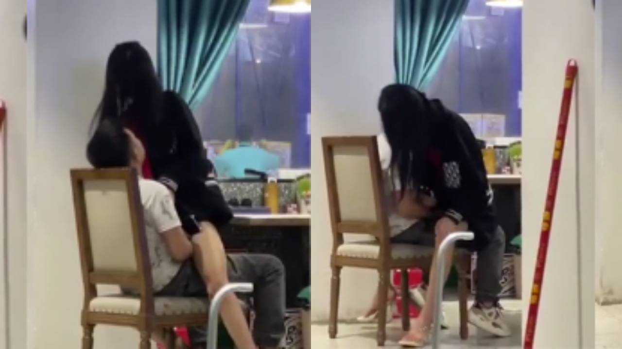实在不行就开个房情侣餐厅野战长腿美女太吸睛