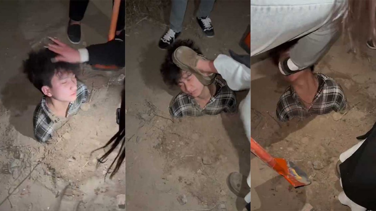 出轨就活埋！东北小伙出轨被抓 女友竟聚众将其活埋 上演东北恐怖爱情故事！